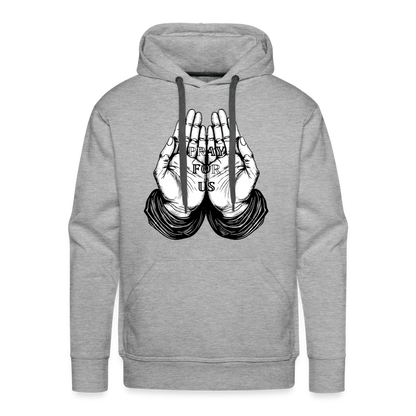 Men’s Premium Hoodie - heather grey