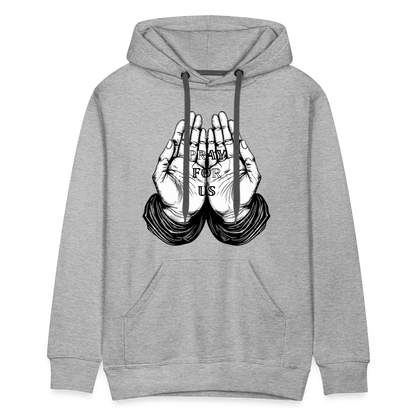 Men’s Premium Hoodie - heather grey