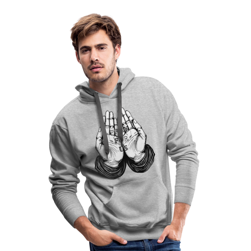 Men’s Premium Hoodie - heather grey