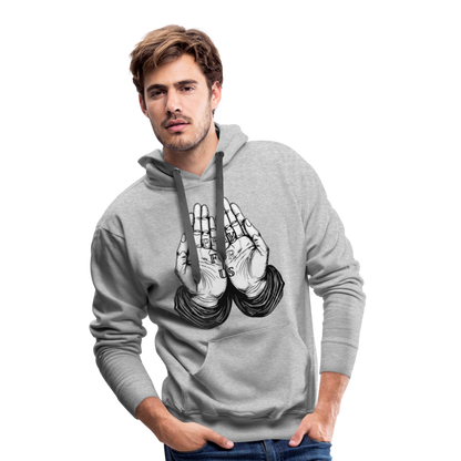 Men’s Premium Hoodie - heather grey