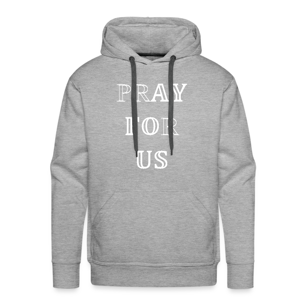 Men’s Premium Hoodie - heather grey