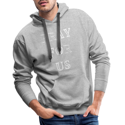 Men’s Premium Hoodie - heather grey