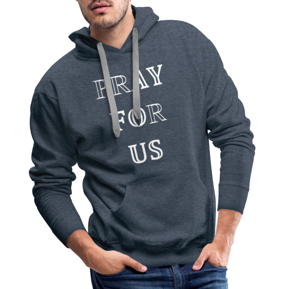 Men’s Premium Hoodie - heather denim