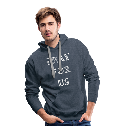 Men’s Premium Hoodie - heather denim