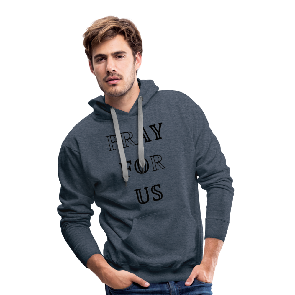 Men’s Premium Hoodie - heather denim