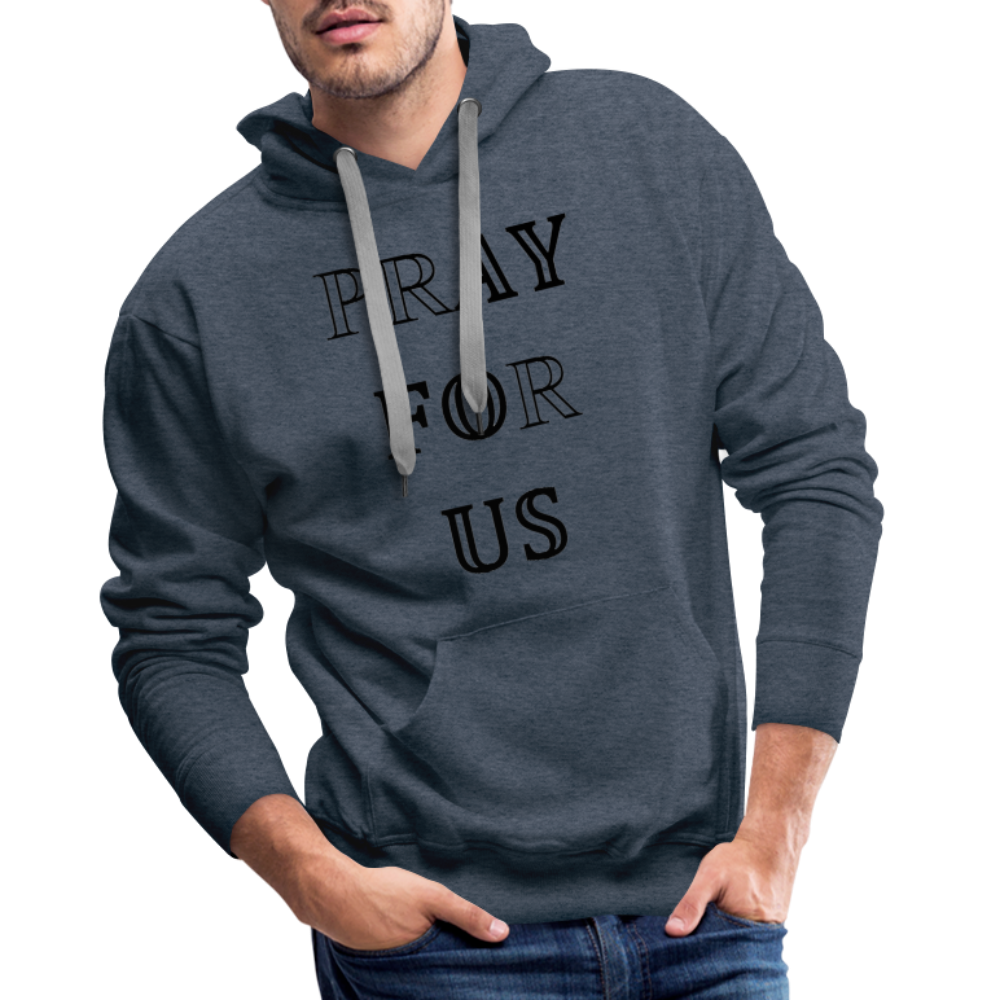 Men’s Premium Hoodie - heather denim