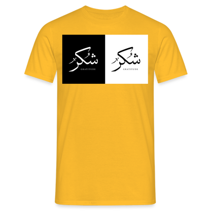 Men's T-Shirt - yellow